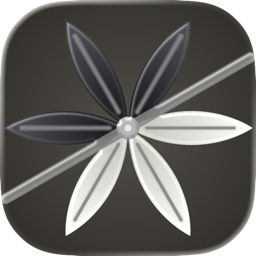 Noir dark icon
